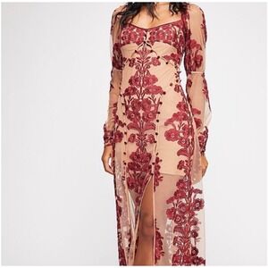 For Love and Lemons Temecula Fall Maxi XS NWOT